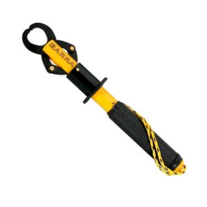 alicate pesca garra pesca brasil c/ balança 19 kg cor amarelo